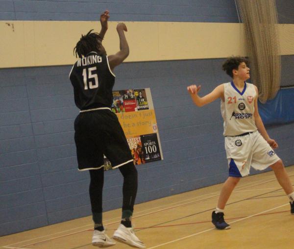Temi played with skill and power under the basket
