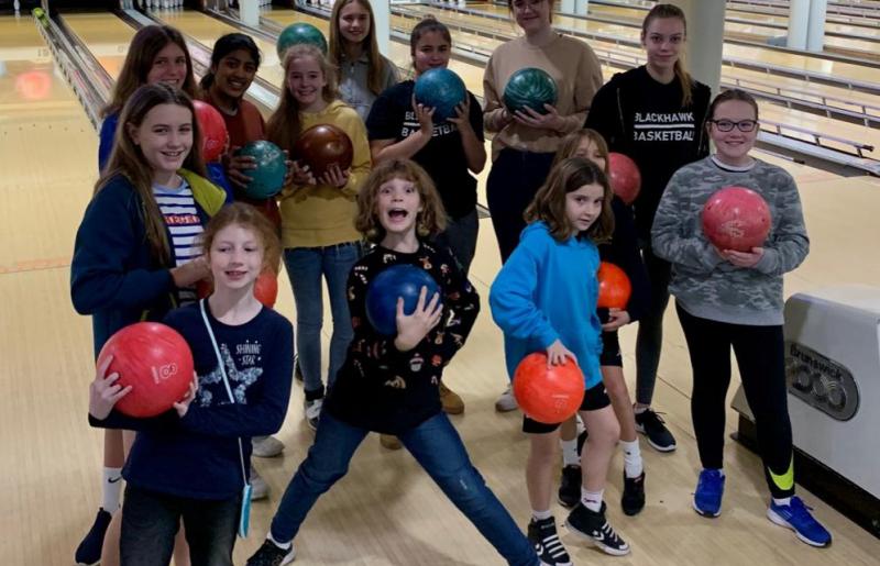 Blackhawks Girls Enjoy Team Social Over Christmas Break